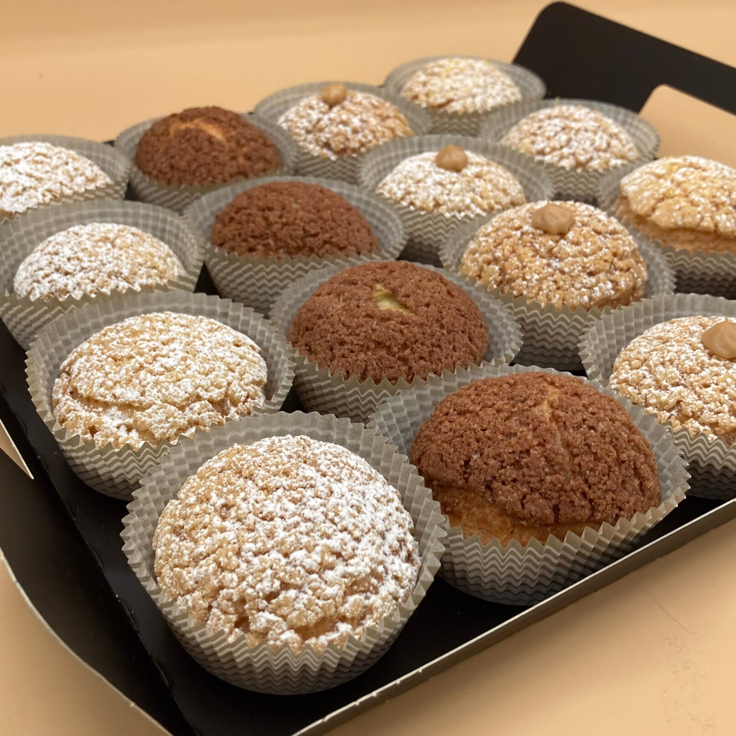 Plateau de choux à la crème