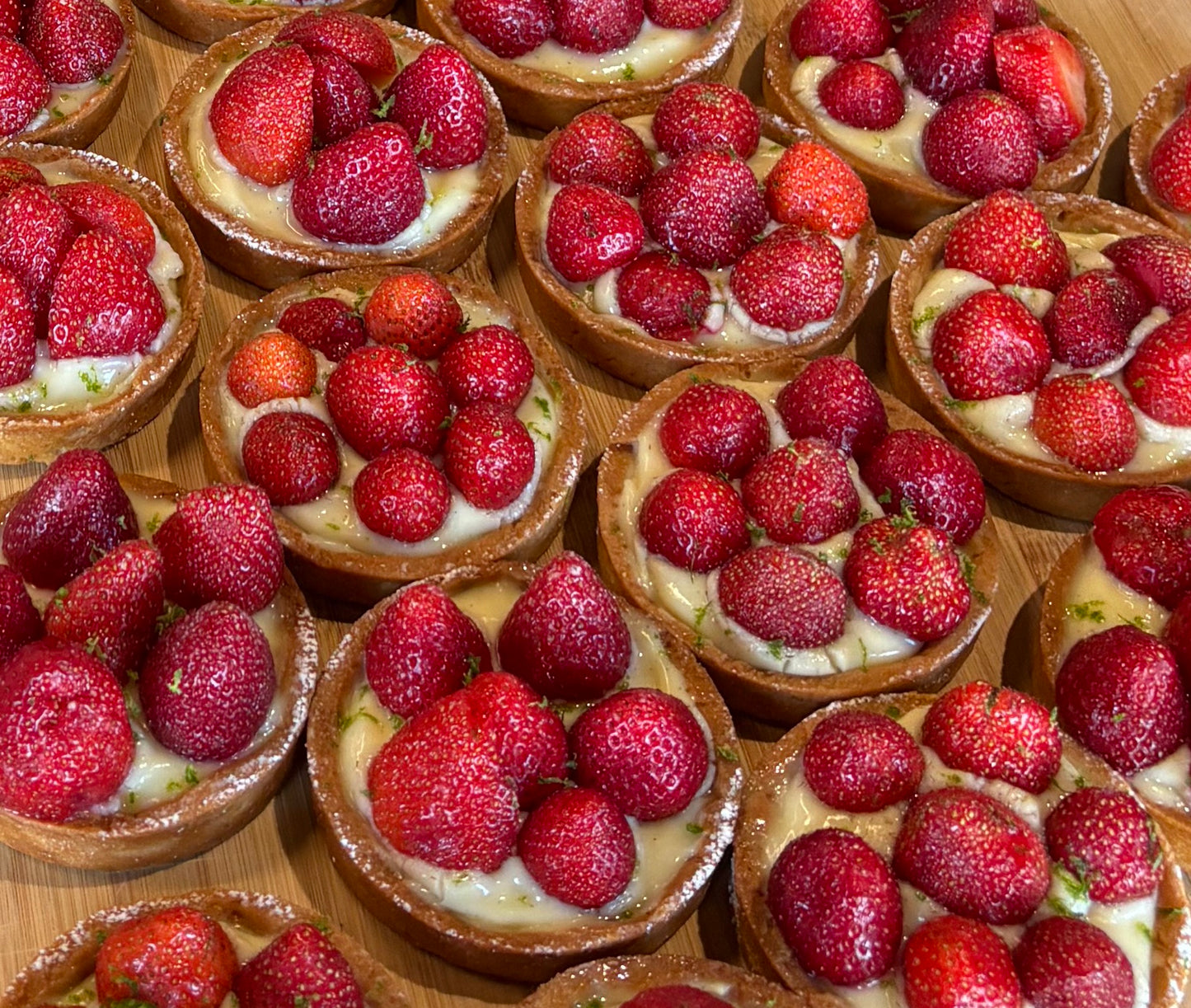 Tarte aux fraises du Québec
